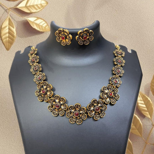 Floral Majesty Necklace Set